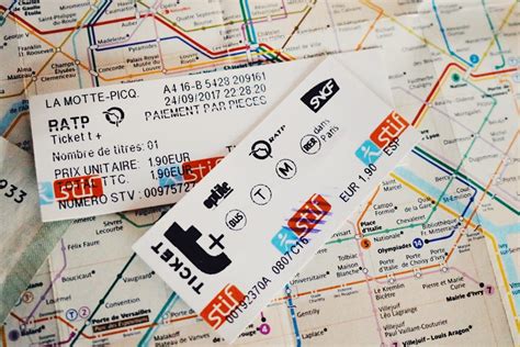 how to use Paris metro tickets